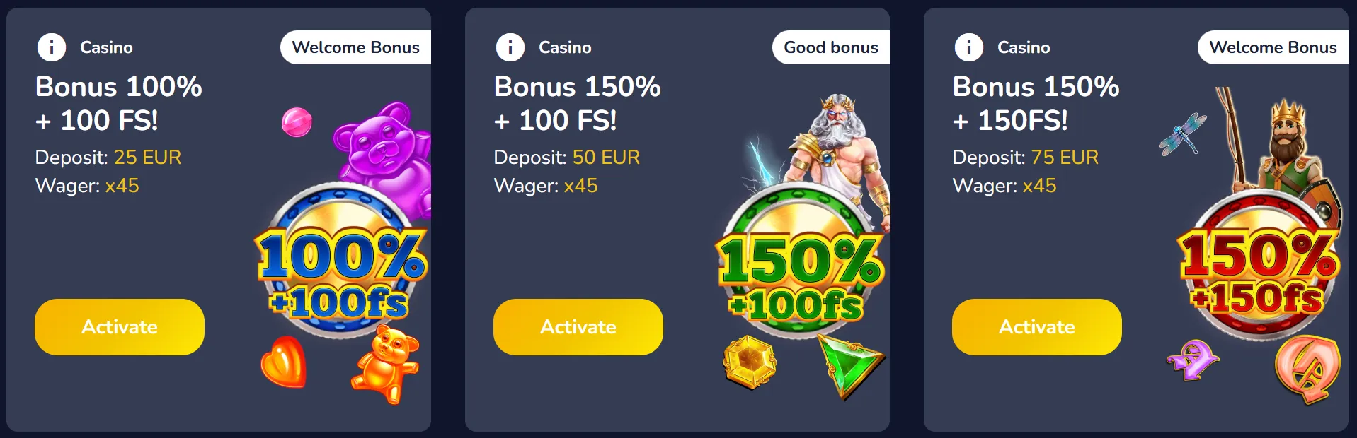 luckyspy casino bonuses